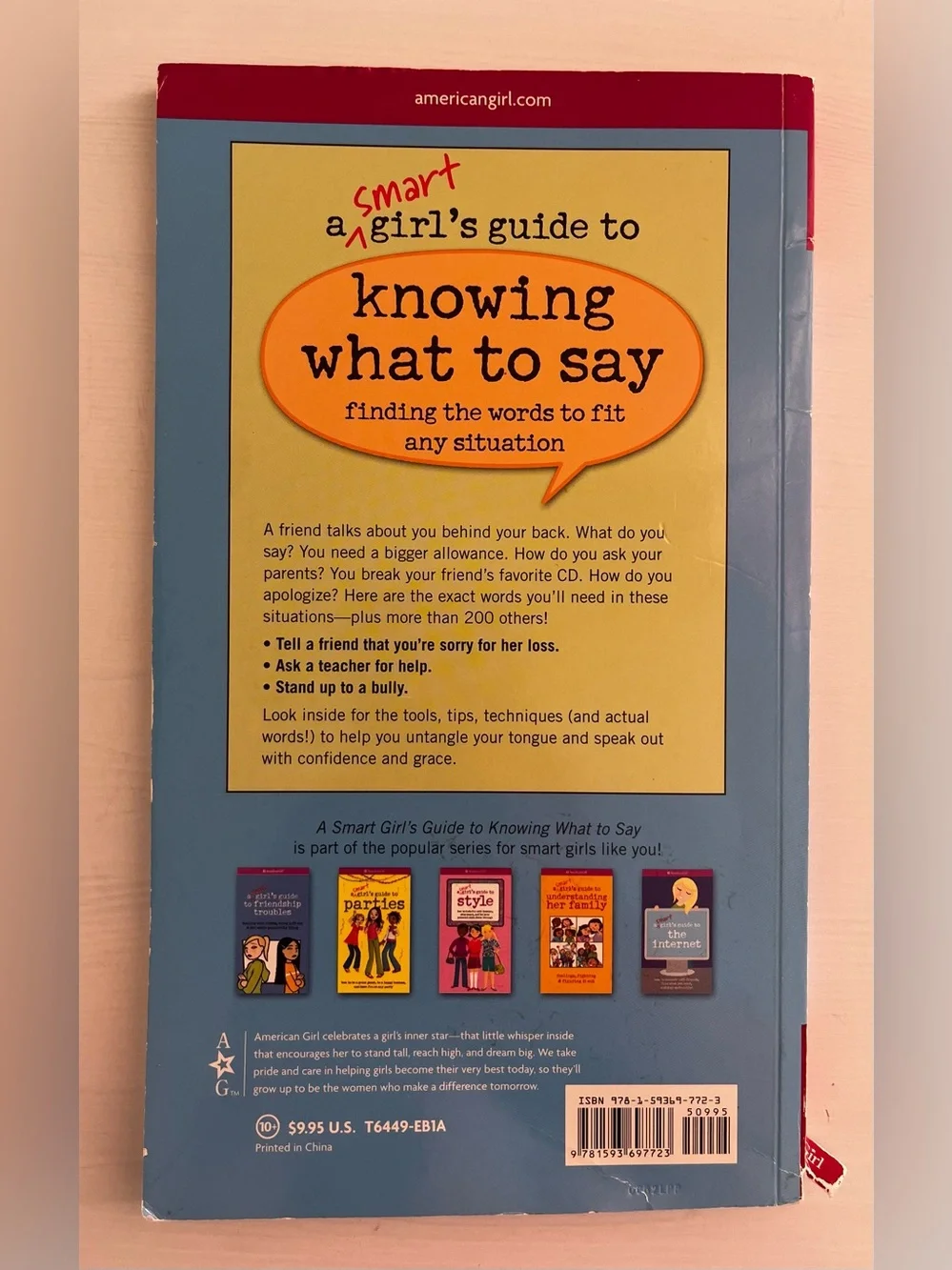 Set of 4 American Girl Books - Picture 10 of 11